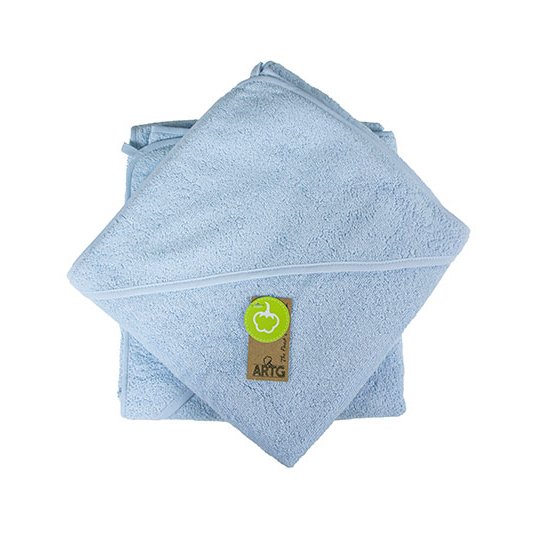 [1000243946] (031.50) Babiezz® Baby Hooded Towel [AR31B] (Light Blue)