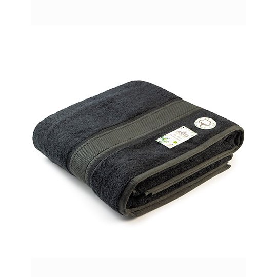 [1000320996] (406.50) Natural Bamboo Beach Towel [AR406] (Black)