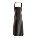 (PR110) Striped Bib Apron [PW110]