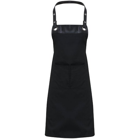 (PR123) Espresso Bib Apron