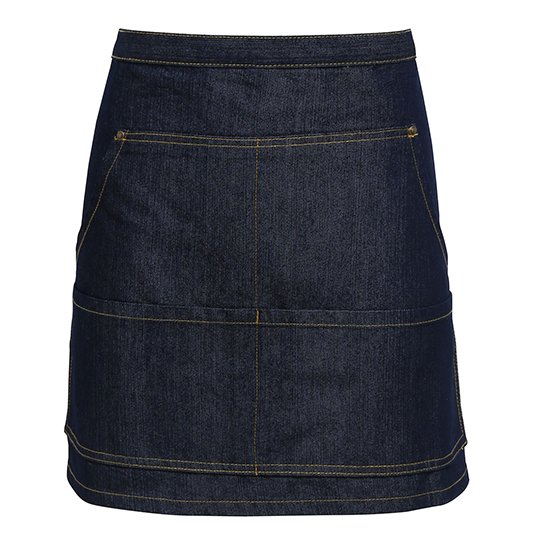 (PR125) Jeans Stitch Denim Waist Apron [PW125]