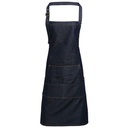 (PR126) Jeans Stitch Denim Bib Apron [PW126]