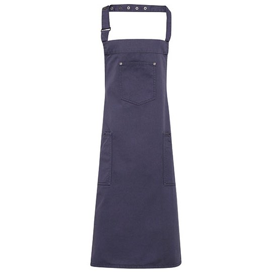 (PR132) Cotton Chino Bib Apron [PW132]