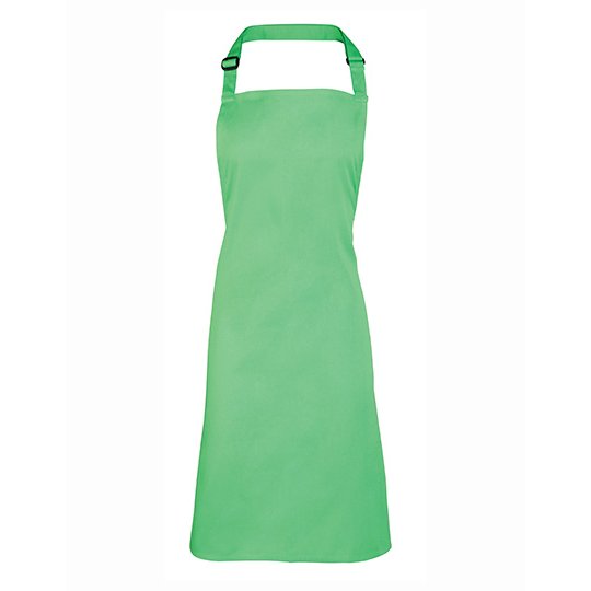 [1000143099] (PR150) Colours Collection Bib Apron [PW150] (72 x 86 cm, Apple (ca. Pantone 360C))