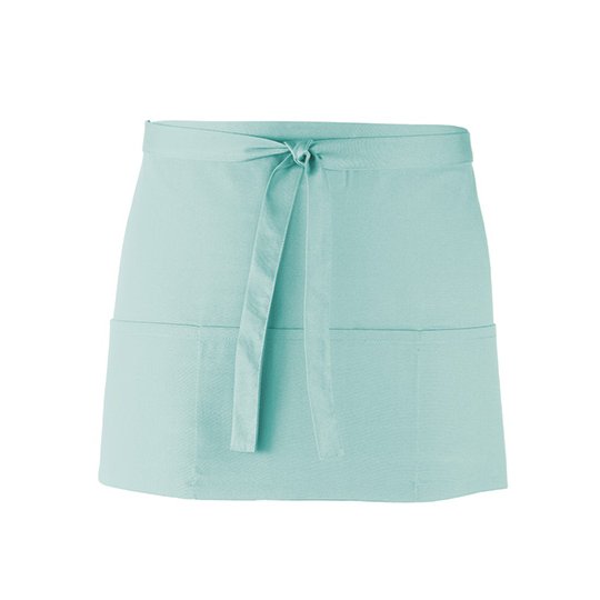 [1000143242] (PR155) Colours Collection 3-Pocket Apron [PW155] (Aqua (ca. Pantone 344C))