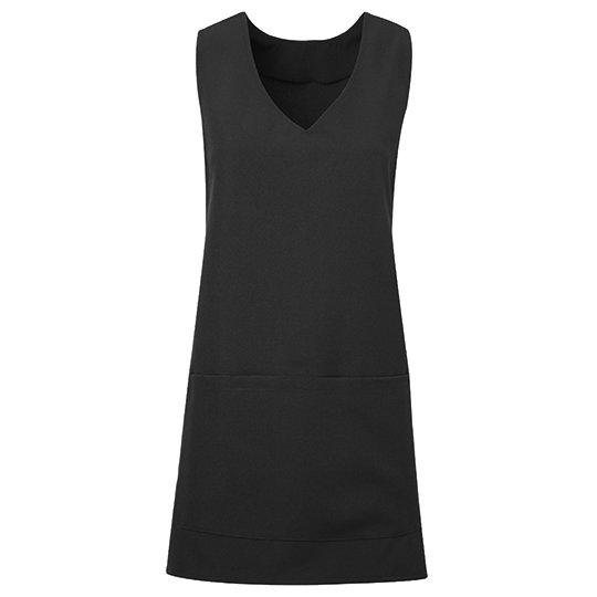 [1000296591] (PR177) Tulip Wrap Around Tunic [PW177] (S/M, Black (ca. Pantone Black C))