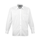 (PR200) Men´s Poplin Long Sleeve Shirt [PW200]