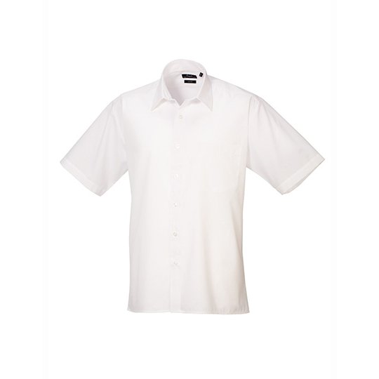(PR202) Men´s Poplin Short Sleeve Shirt [PW202]
