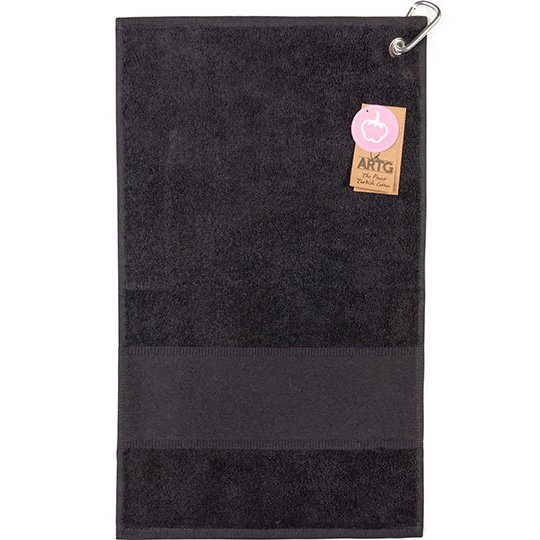[1000323809] (714.50) PRINT-Me® GOLF Towel [AR714] (Black)