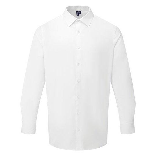 (PR203) Men’s Long Sleeve ‘Recyclight’ Poplin Shirt