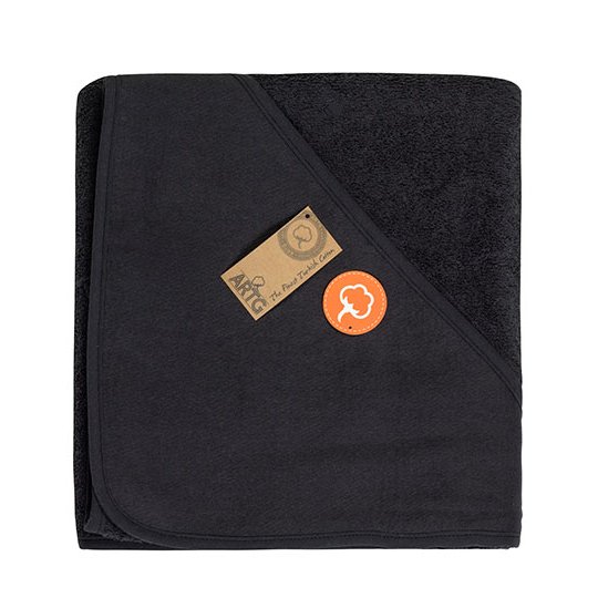 [1000307298] (732.50) PRINT-Me® Baby Hooded Towel [AR732] (Black)