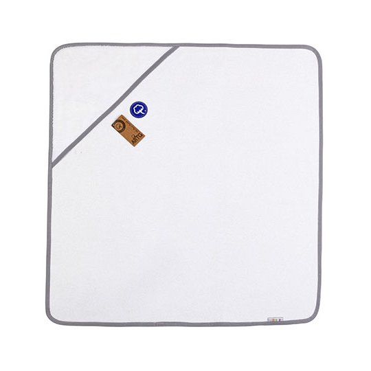 [1000243970] (892.50) Babiezz® ALL-Over Sublimation Hooded Towel [AR892] (White / Anthracite Grey)