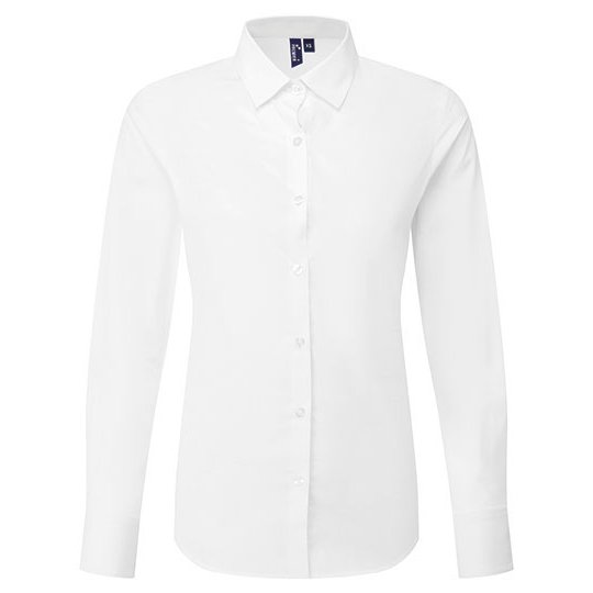(PR303) Women’s Long Sleeve ‘Recyclight’ Poplin Shirt [PW303]