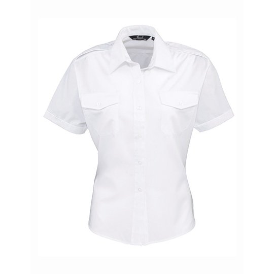 (PR312) Women´s Pilot Shirt Short Sleeve [PW312]