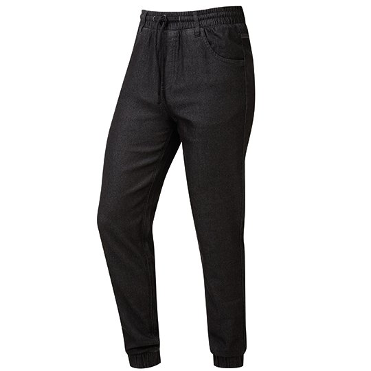 [1000296461] (PR556) Artisan Chef´s Jogging Trousers [PW556] (XS, Black Denim (ca. Pantone 426C))
