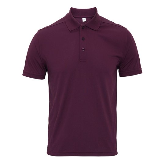 [1000145020] (PR615) Men´s Coolchecker® Piqué Polo [PW615] (S, Aubergine (ca. Pantone 5115C))