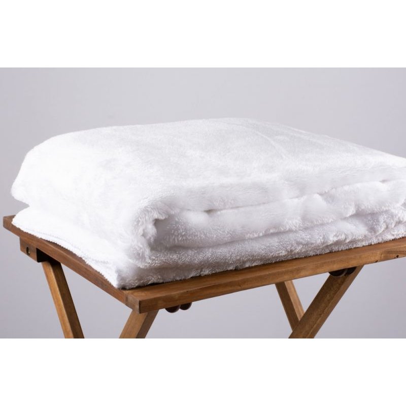 [1000404914] Originalzz® Sherpa Fleece Blanket DeLuxe [ARS1745] (White / White)