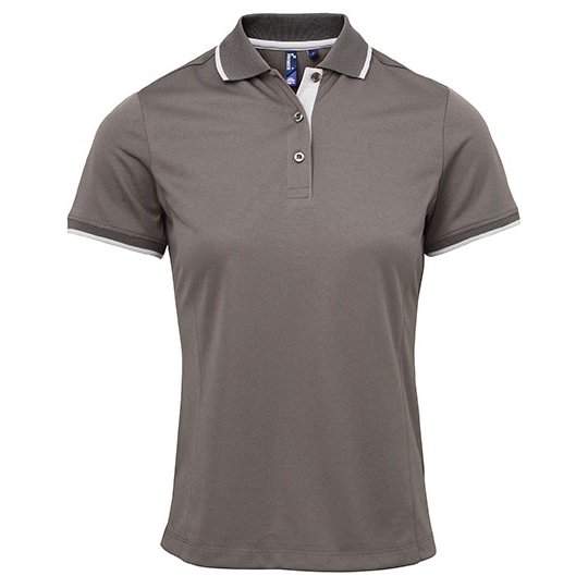 (PR619) Women´s Contrast Coolchecker® Polo