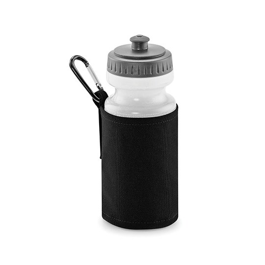 [1000213267] Water Bottle And Holder [QD440] (Black)