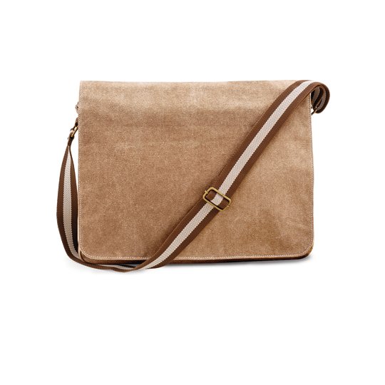 [1000146175] Vintage Canvas Despatch Bag [QD610] (Sahara)