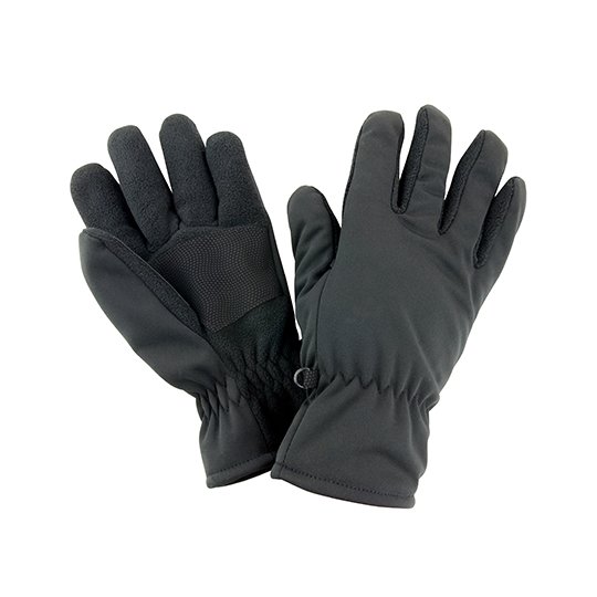 [1000146593] (R364X) Softshell Thermal Glove [RC364] (S/M, Black)