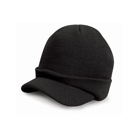[1000146669] (RC060X) Esco Army Knitted Hat [RC60] (Black)