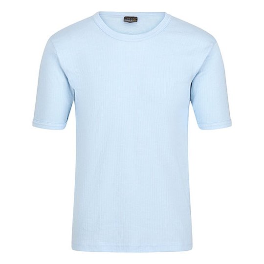 [1000147107] (TRU111) Thermal Short Sleeve Vest [RG111] (S, Blue)