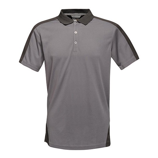 (TRS174) Contrast Coolweave Polo