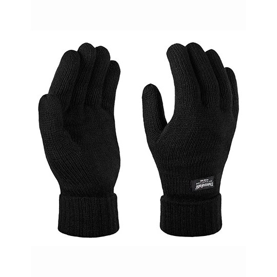 [1000148347] (TRG207) Thinsulate Gloves [RG207] (Black)