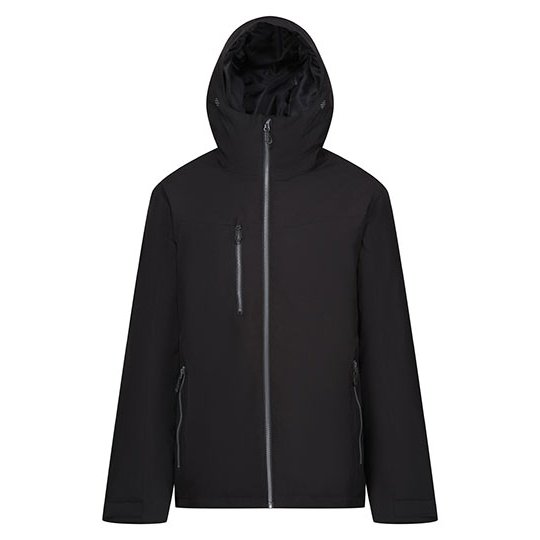 [1000352531] (TRA253) Navigate Waterproof Insulated Jacket [RG253] (S, Black / Seal Grey)