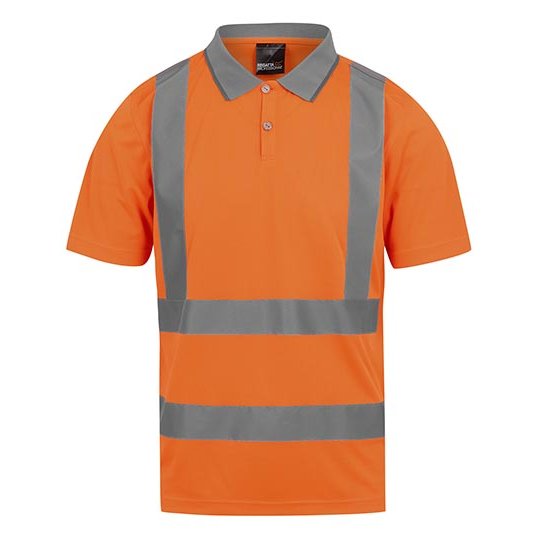 [1000386897] (TRS271) Pro Contract Hi-Vis Polo [RG271] (S, Orange)