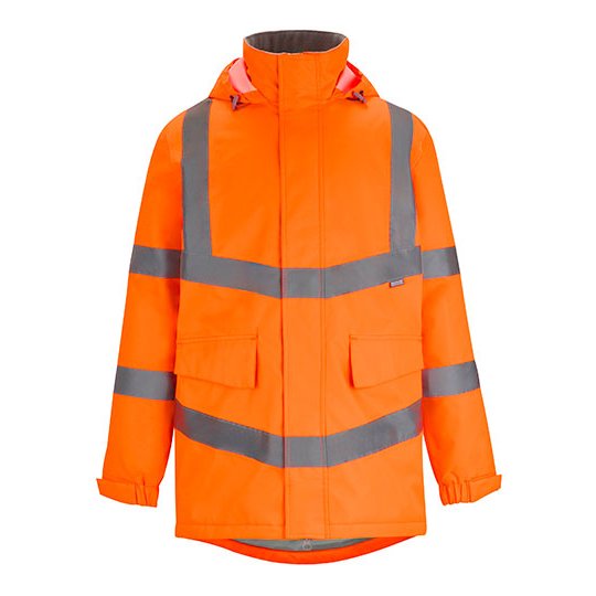 (TRW600) Hi-Vis Pro Contract Dover Parka Jacket [RG60000]