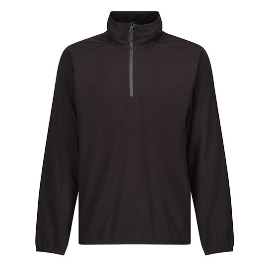 [1000352591] (TRF691) Navigate Half Zip Fleece [RG691] (S, Black / Seal Grey)