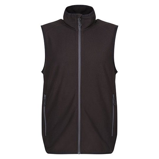 [1000352621] (TRF695) Navigate Fleece Bodywarmer [RG695] (S, Black / Seal Grey)