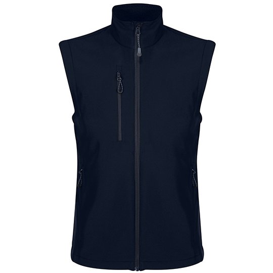[1000292551] (TRA858) Honestly Made Recycled Softshell Bodywarmer [RG858] (S, Navy)