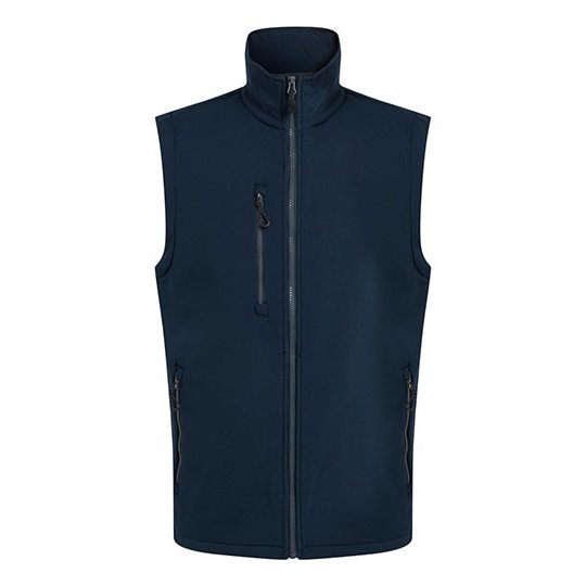 [1000358529] (TRA915) Navigate 2-Layer Softshell Bodywarmer [RG915] (S, Navy / Seal Grey)