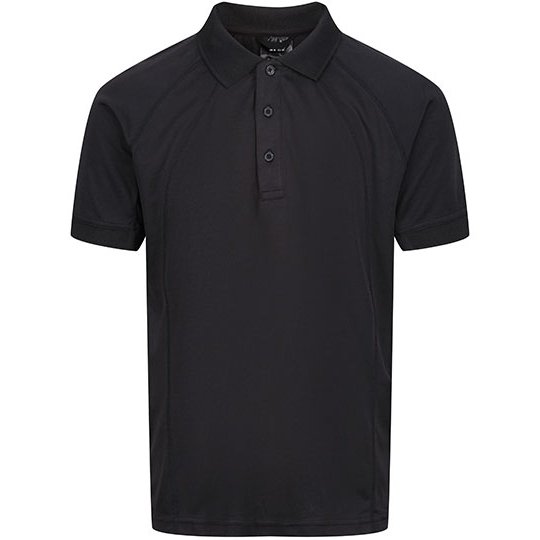 [1000154104] (TRS147) Coolweave Wicking Polo [RGH147] (S, Black)