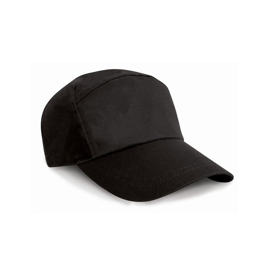 [1000154512] (RC002X) 7-Panel Advertising Cap [RH02] (Black)