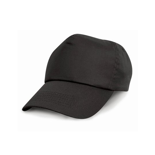[1000154547] (RC005J) Junior Cotton Cap [RH05J] (Black)