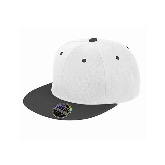 (RC082X) Bronx Original Flat Peak Snapback Dual Colour Cap [RH82]