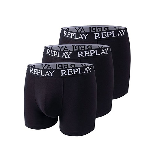 [1000351875] (I101102) Men´s Boxer Short (3 Pair Box) [RP101102] (S, Black / Black / Black)