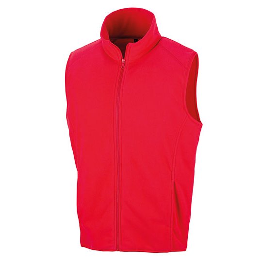 [1000221191] (R116X) Micro Fleece Gilet [RT1160] (S, Red)