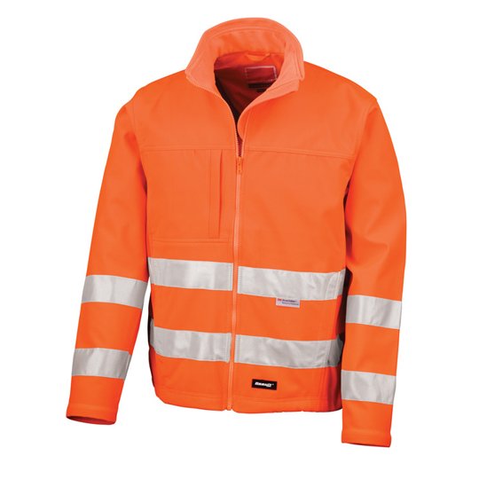 (R117X) High Vis Soft Shell Jacket
