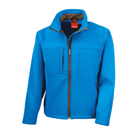 [1000155452] (R121M) Classic Soft Shell Jacket [RT121] (S, Azure)