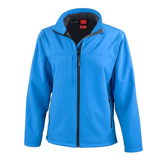 [1000155497] (R121F) Women´s Recycled 3-Layer Classic Softshell Jacket [RT121F] (S, Azure)