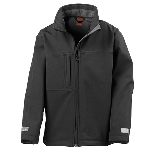 [1000155544] (R121Y) Youth Classic Soft Shell Jacket [RT121Y] (XL (11-12), Black)