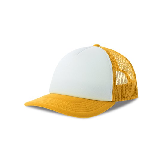 [1000400352] (KDRP) Kid Rapper-S Cap [AT534] (White / Yellow)