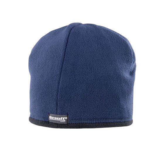 [1000155943] (RC142X) Reversible Microfleece Bob Hat [RT142] (S, Navy / Black)