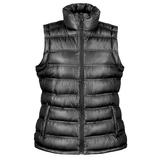 [1000157055] (R193F) Women´s Ice Bird Padded Gilet [RT193F] (XS, Black)