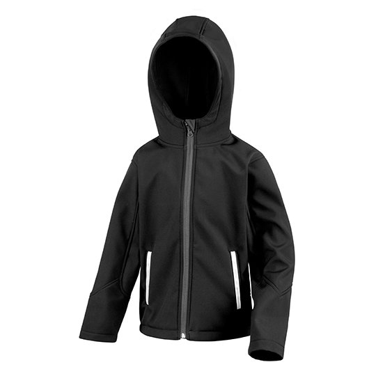 (R224J) Junior TX Performance Hooded Soft Shell Jacket